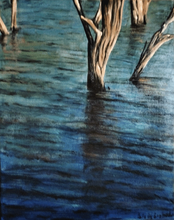 sin título · óleo sobre lienzo · 78 x 83 cm